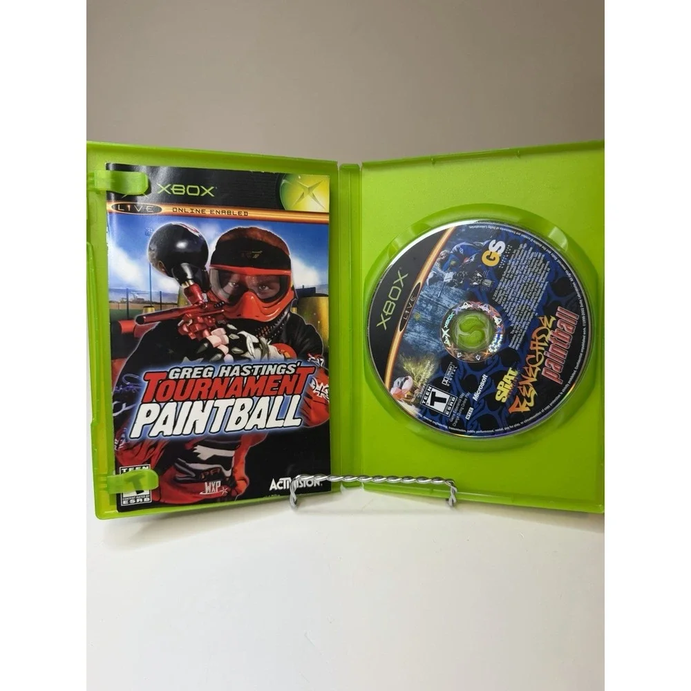 Splat Magazine Renegade Paintball Xbox Game and Case With Manual